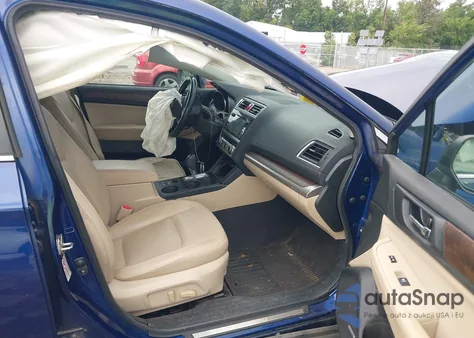 2015 Subaru Outback 2.5I Limited z USA, uszkodzony, nr VIN 4S4BSBLC0F3362479